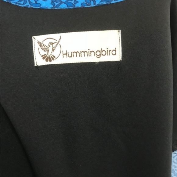 Hummingbird Boho Pleated Dress - Picture 3 of 7